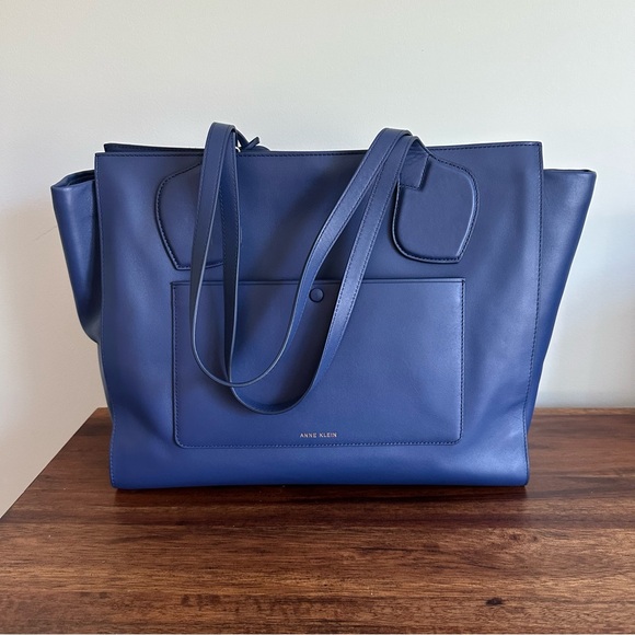 Handbags - Anne Klein Julia East/West Large Calf Hair and LEATHER Tote